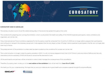 Eurosatory 2020