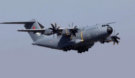 8’inci A400M de geldi