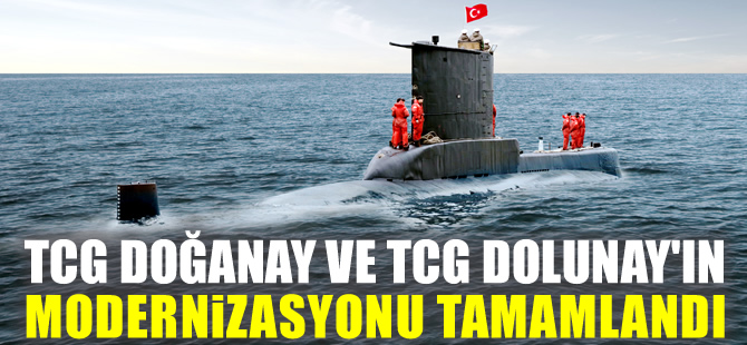 TCG Doğanay ve TCG Dolunay teslim edildi