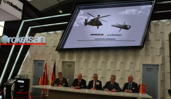 Roketsan and MBDA Deutschland signed a MoU