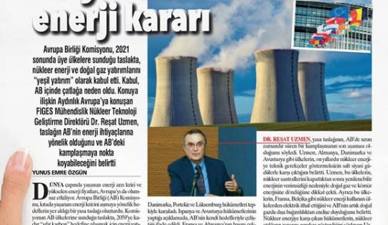 Ergimiş Tuz Reaktörü (ETR) projesi