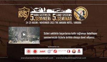 ‘5’inci Kara Sistemleri Seminerleri’ Türksat’ın iletişim desteği ile yarın başlıyor.